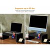 Bostitch Konnect Adjustable Monitor Riser with Drawer & Cell Phone Holder, Black KT2-STANDX-BLK